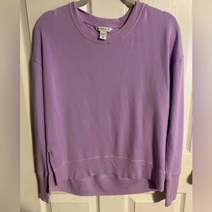EUC Athleta Coastal Luxe Sweatshirt, light purple, Size XS